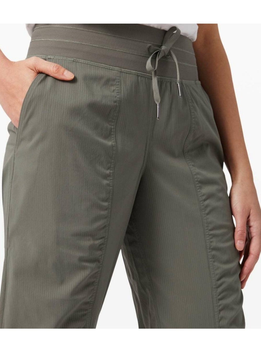 Lululemon Dance Studio Joggers Grey Sage Size 8 - Picture 4 of 12
